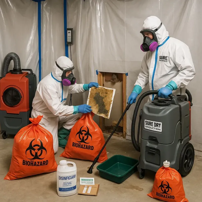 Contaminated Water Handling Protocols process in North Little Rock, AR