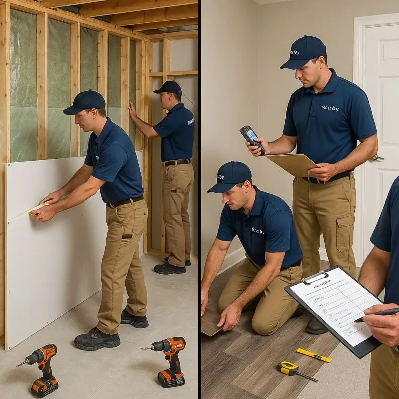 Repairs and Reconstruction process in North Little Rock, AR